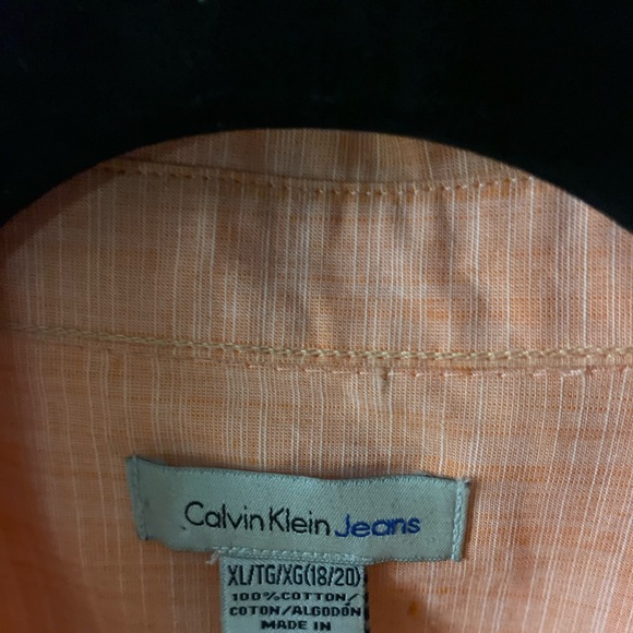 Calvin Klein Jeans Button-Down Shirt Boys - Picture 2 of 4